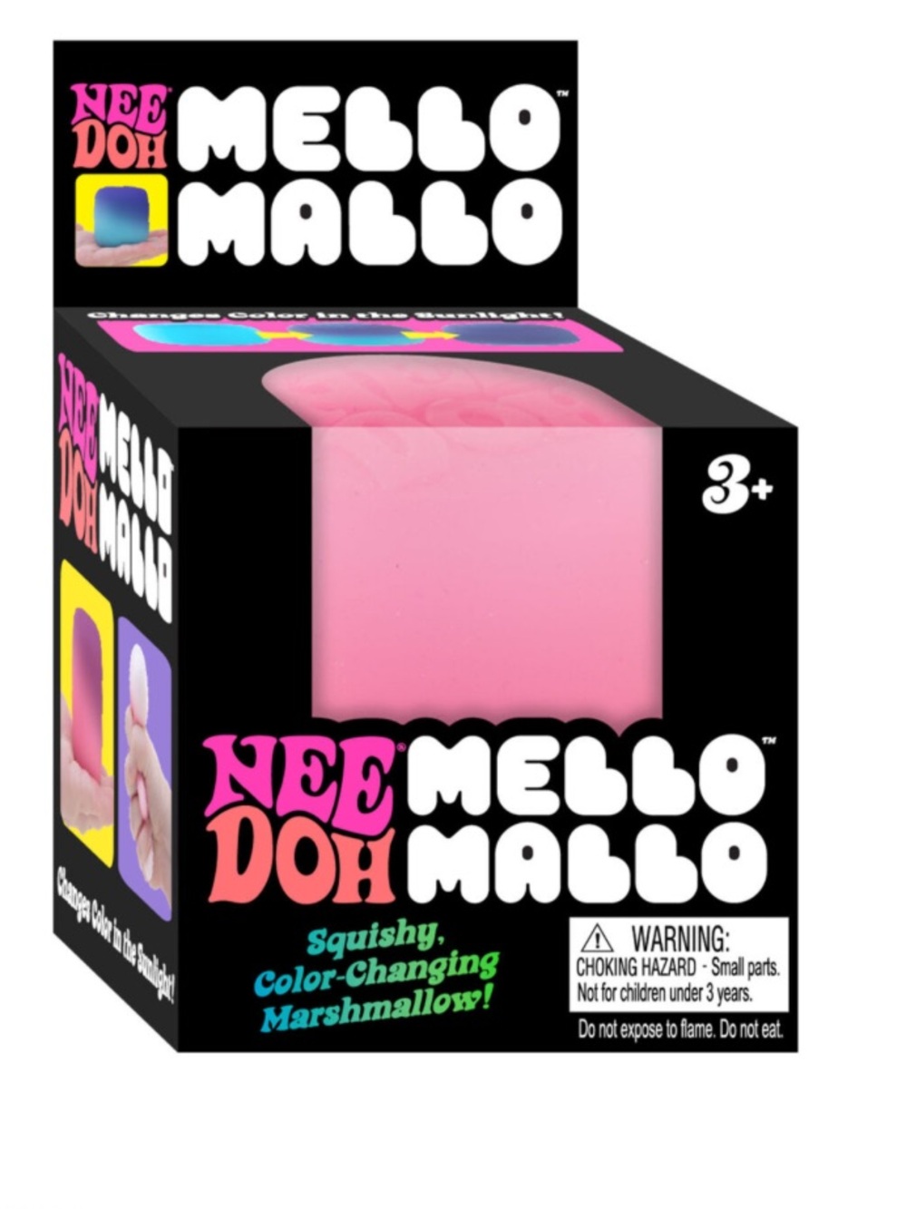 NeeDoh Pink Mello Mallo Squishy Stress Ball